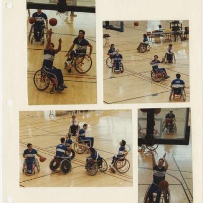 Photographs from the 15th National Intercollegiate Wheelchair Basketball Tournament