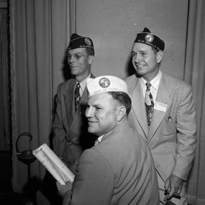 men attending Disabled American Vets convention
