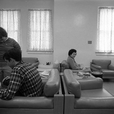 Clients in the Wichita Falls State Hospital facility for the mentally ill